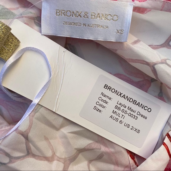 ❌SOLD❌Bronx and Banco Layla Maxi Dress in Multi - Picture 2 of 8